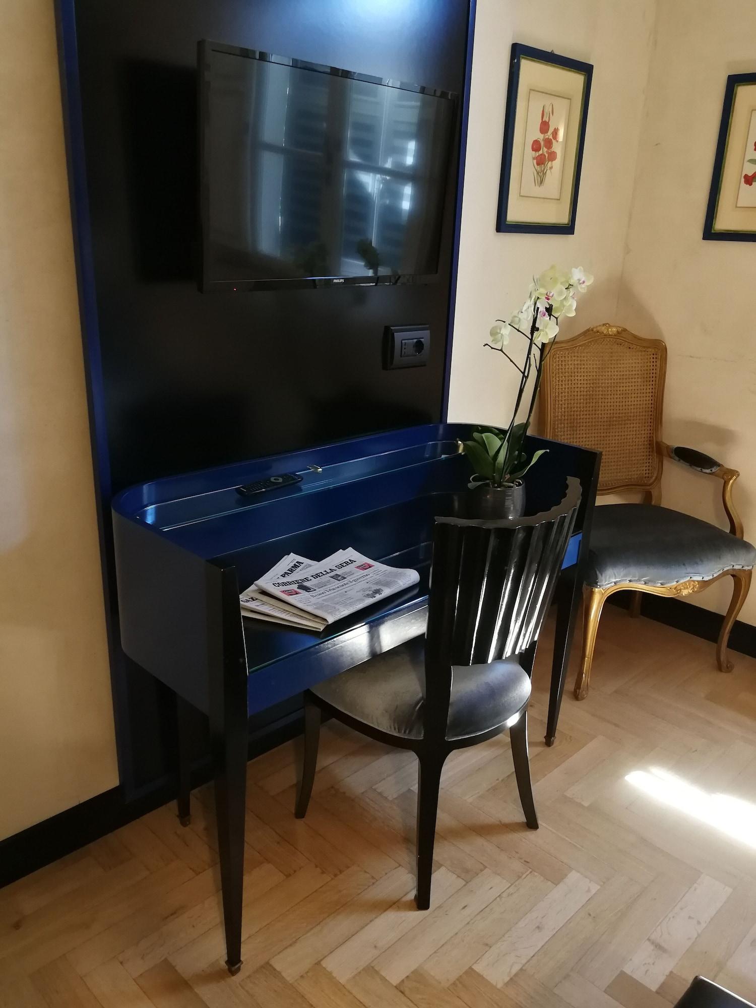 Hotel Verdi Boutique Hotel Parma Buitenkant foto