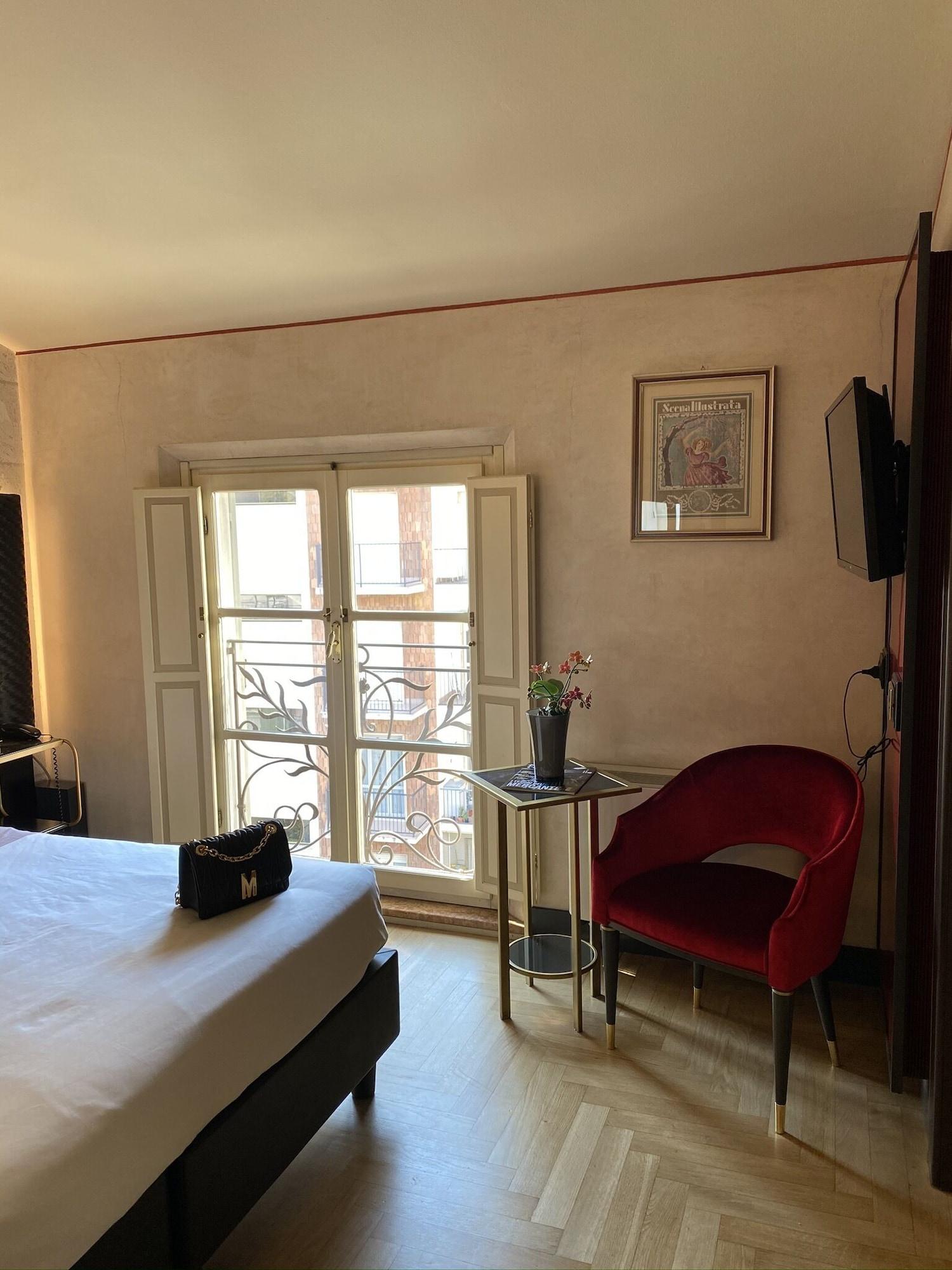 Hotel Verdi Boutique Hotel Parma Buitenkant foto